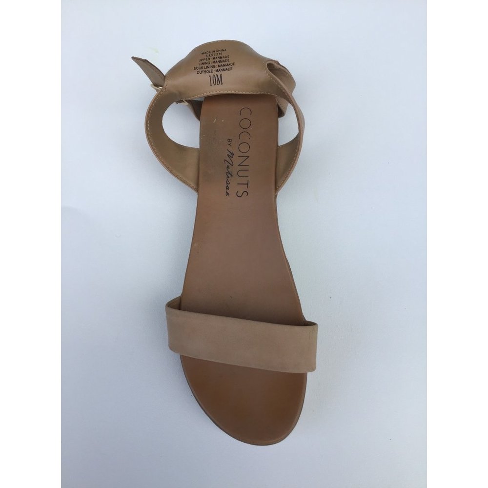 Coconuts by matisse Adjustable strap Sandels nude size 10MPre-Owned - Picture 8 of 12